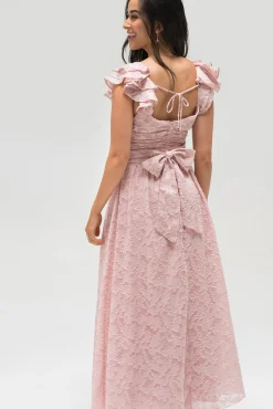 Adele Textured Maxi Dress