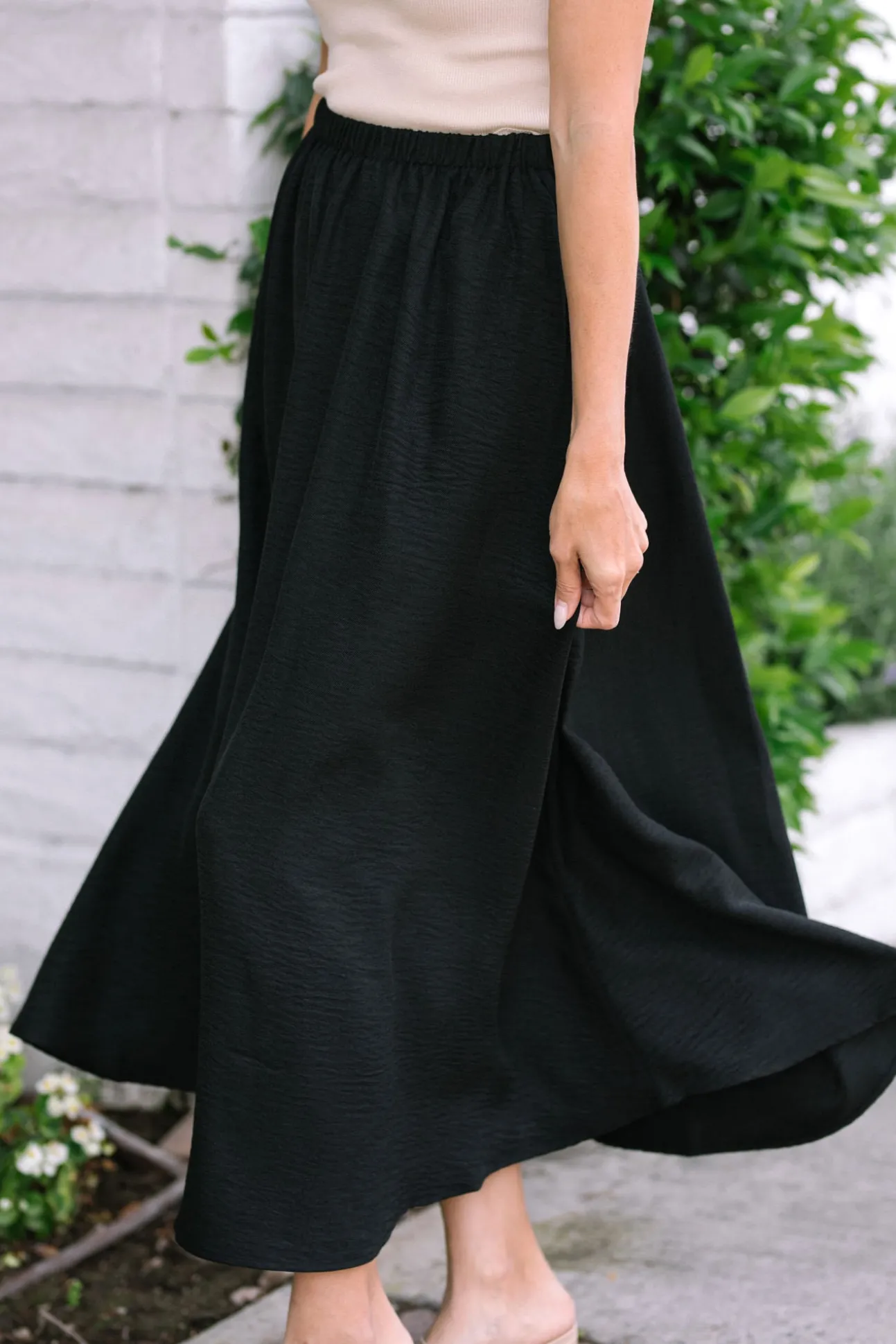 Alessia Elastic Waist Skirt