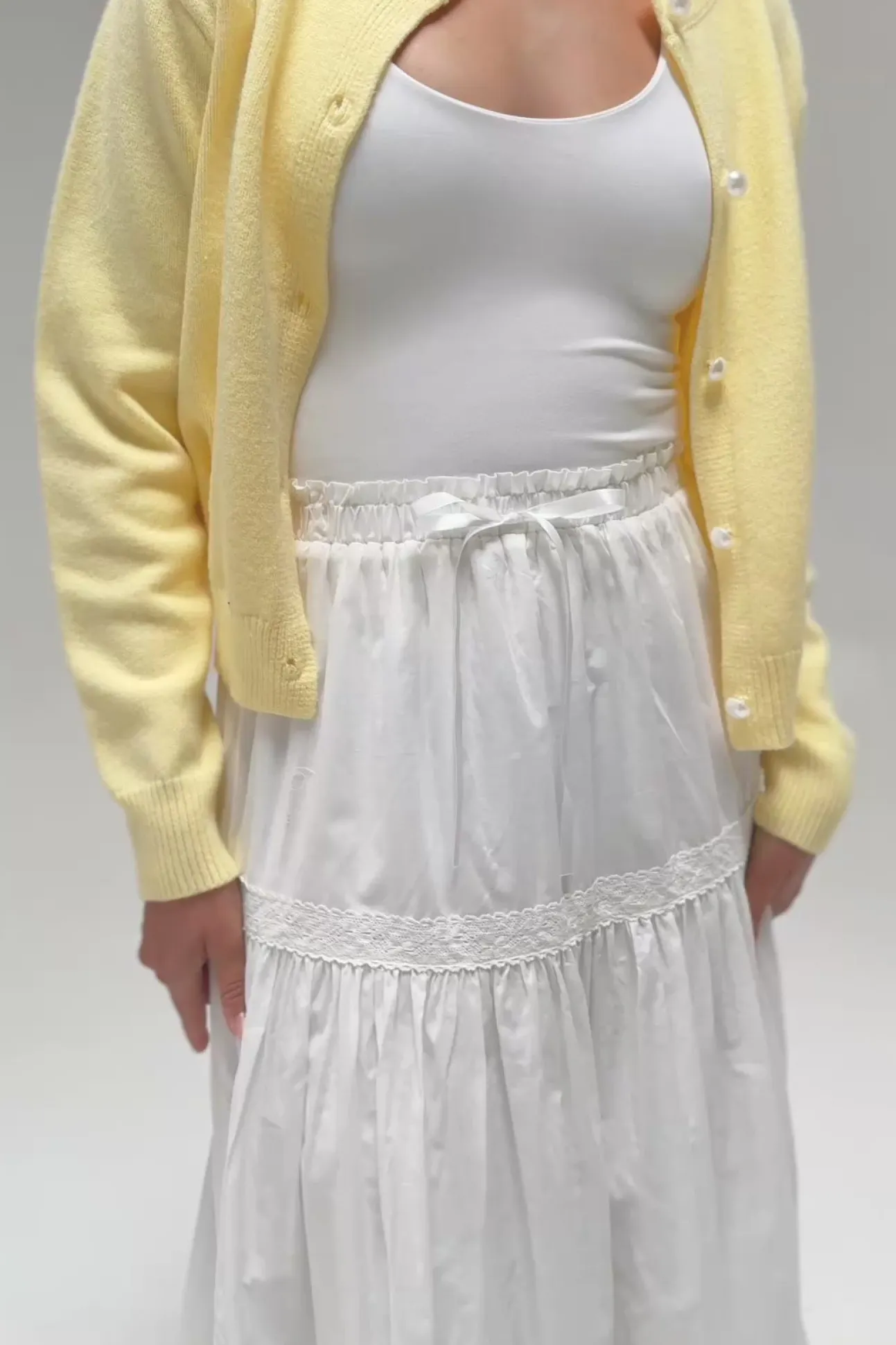 Allison Tiered Midi Skirt