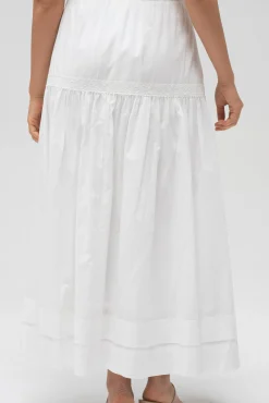 Allison Tiered Midi Skirt