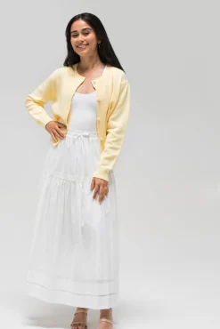 Allison Tiered Midi Skirt
