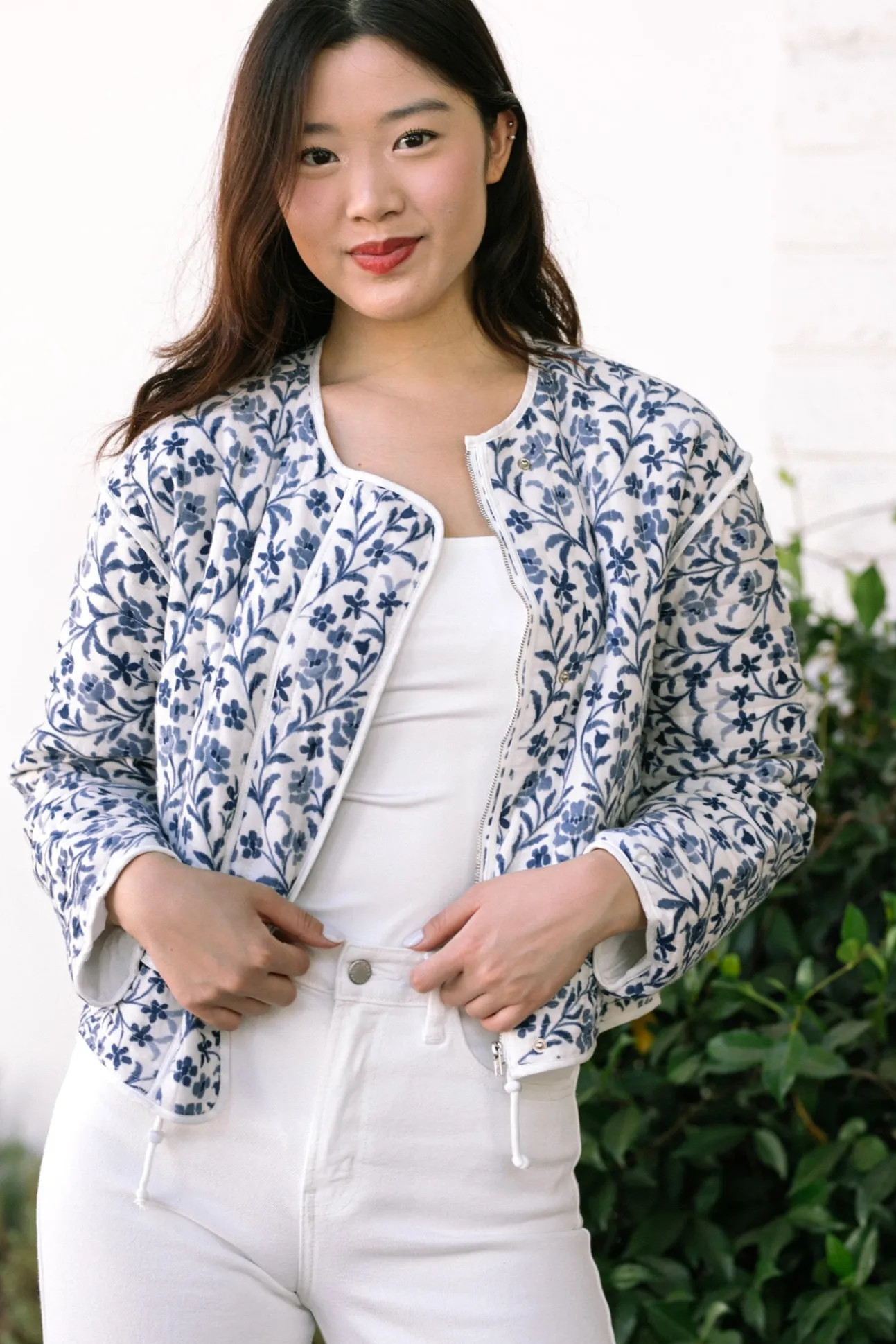 Amy Quilted Floral Jacket