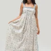 Anabelle Babydoll Maxi Dress