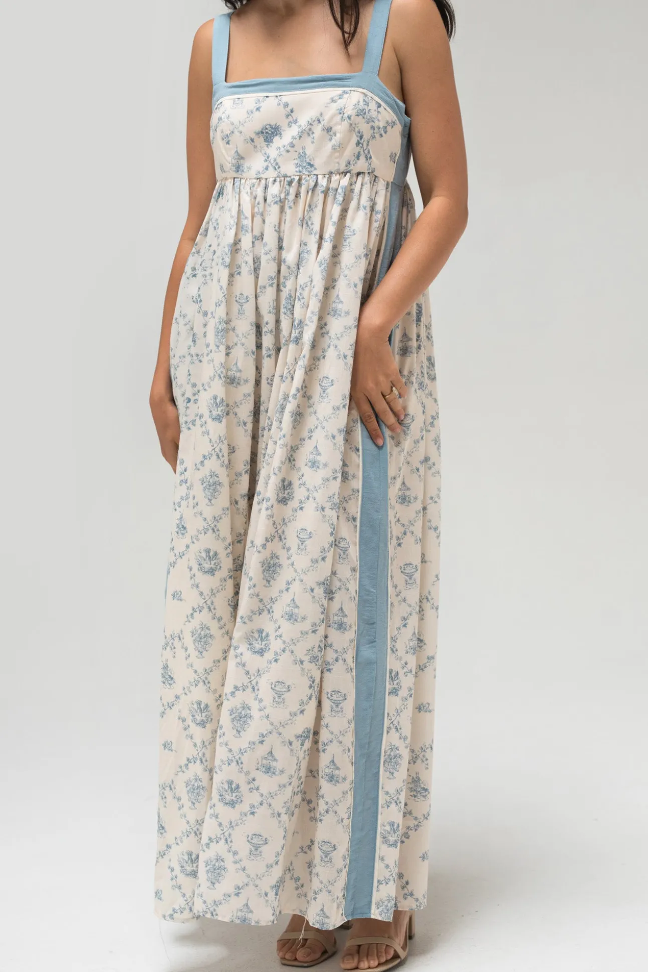 Anabelle Babydoll Maxi Dress