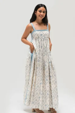 Anabelle Babydoll Maxi Dress