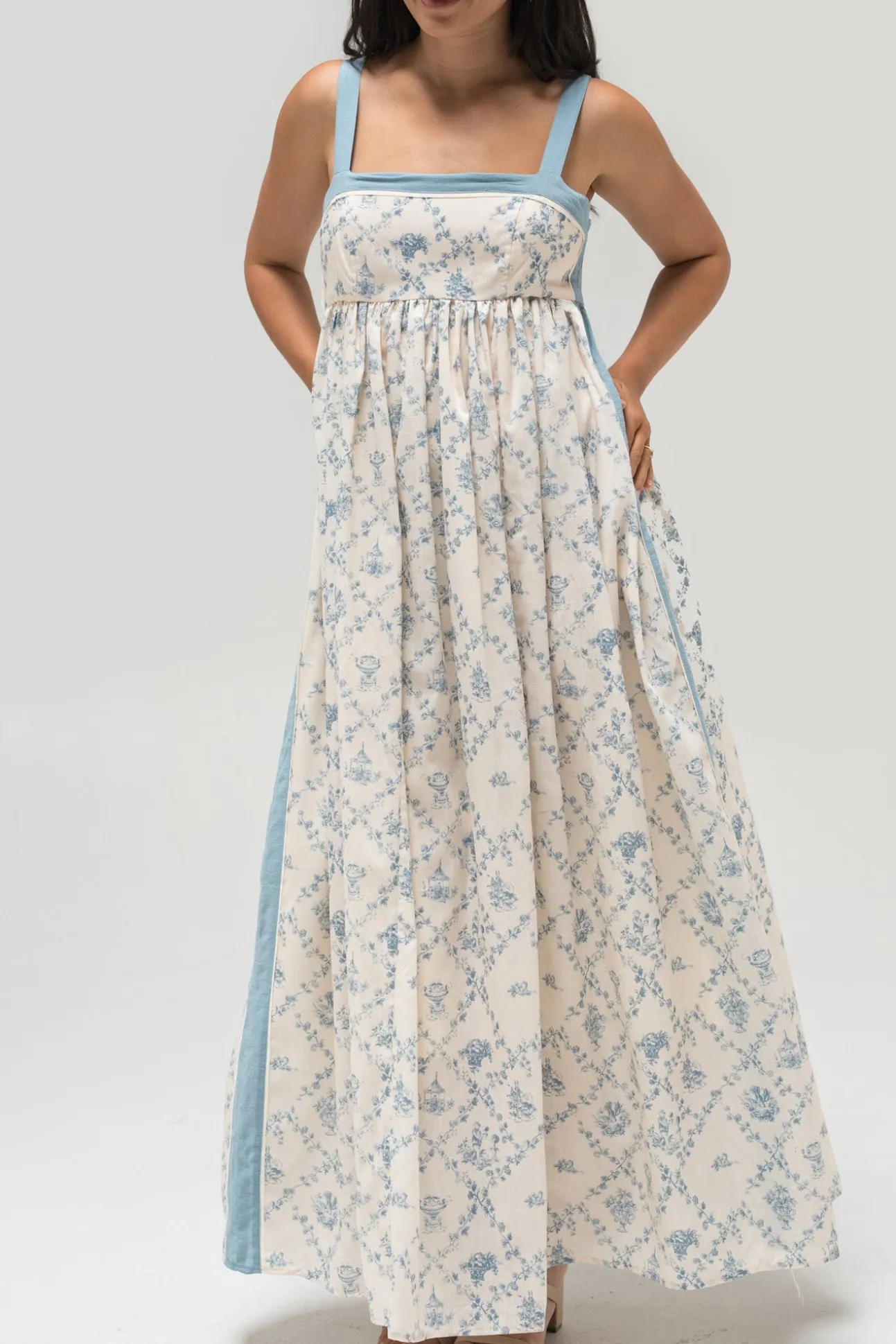 Anabelle Babydoll Maxi Dress
