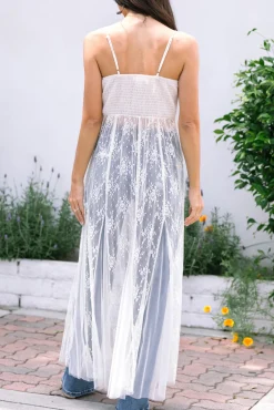 Angelica Sheer Maxi Dress