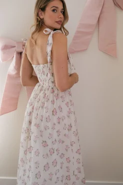 Angelina Floral Bustier Dress