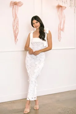 Ashlyn Crochet Lace Dress