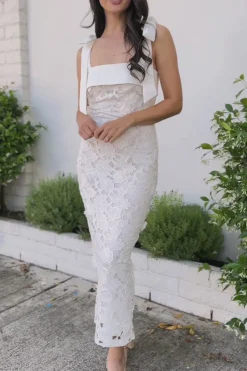 Ashlyn Crochet Lace Dress