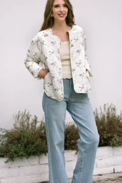 Aspen Quilted Floral Jacket