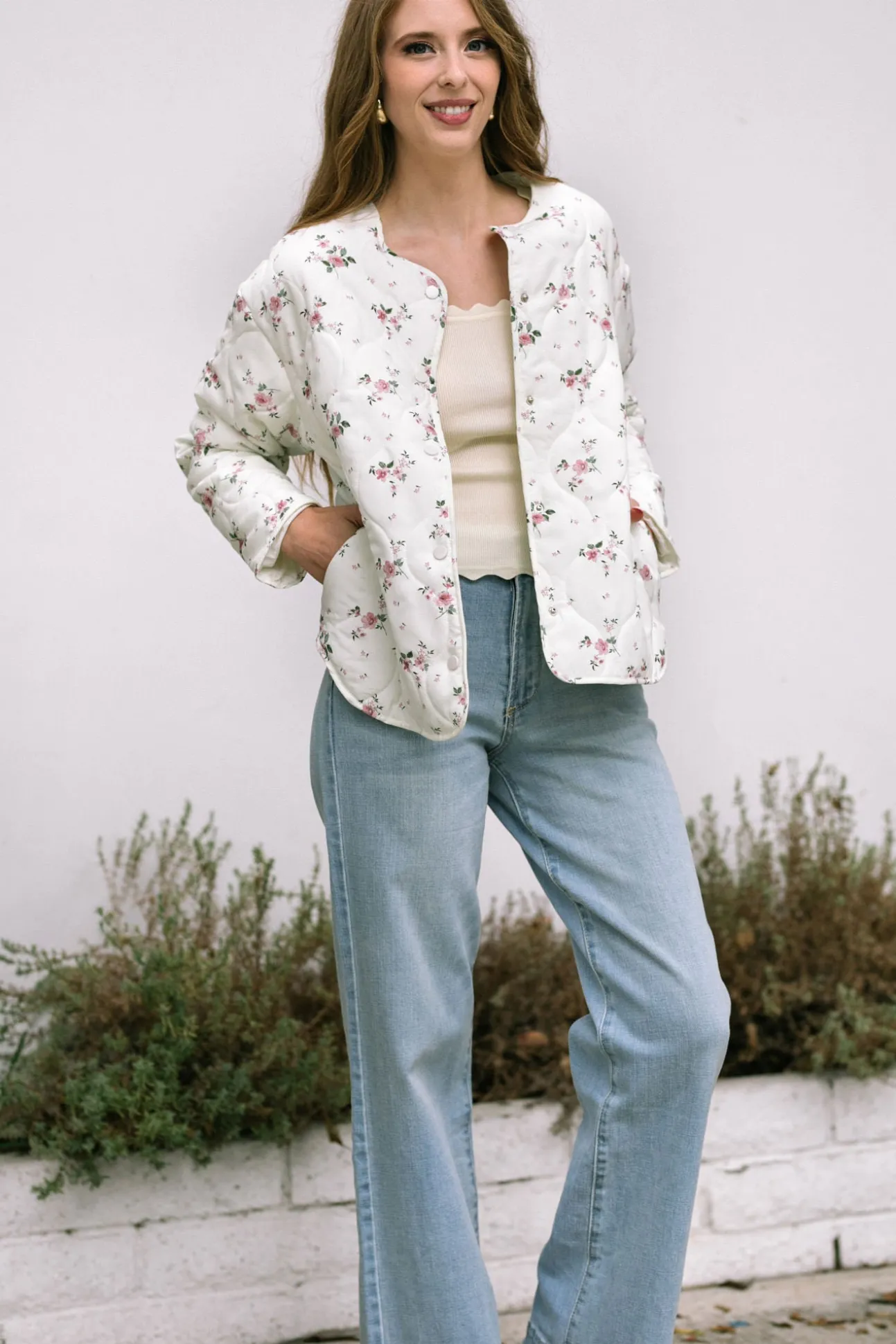 Aspen Quilted Floral Jacket