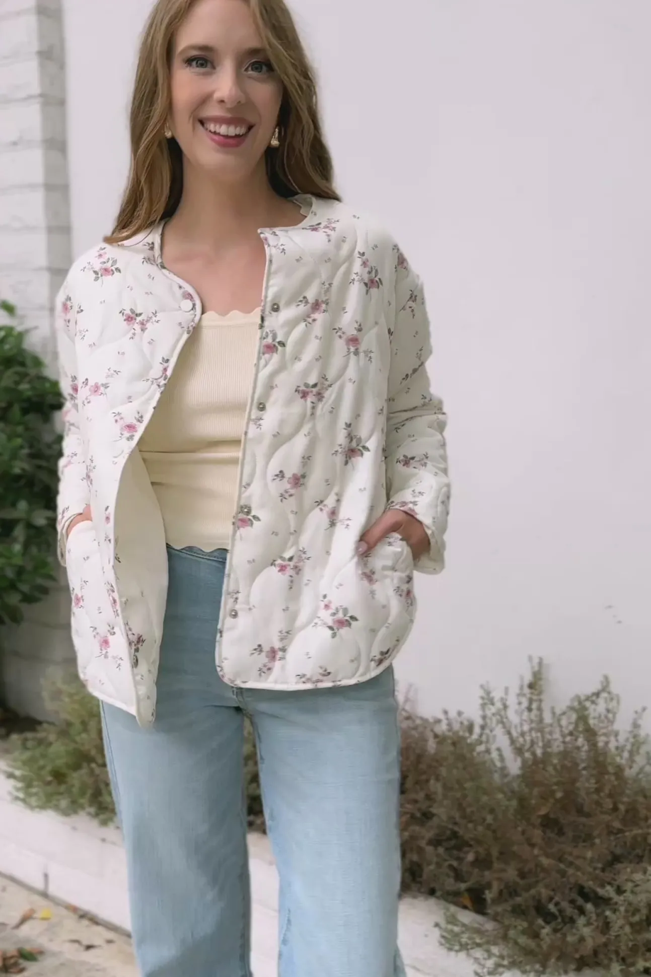Aspen Quilted Floral Jacket
