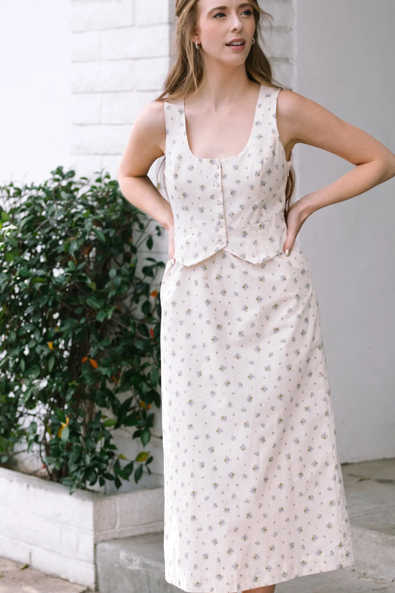 Bennett Vest Midi Dress
