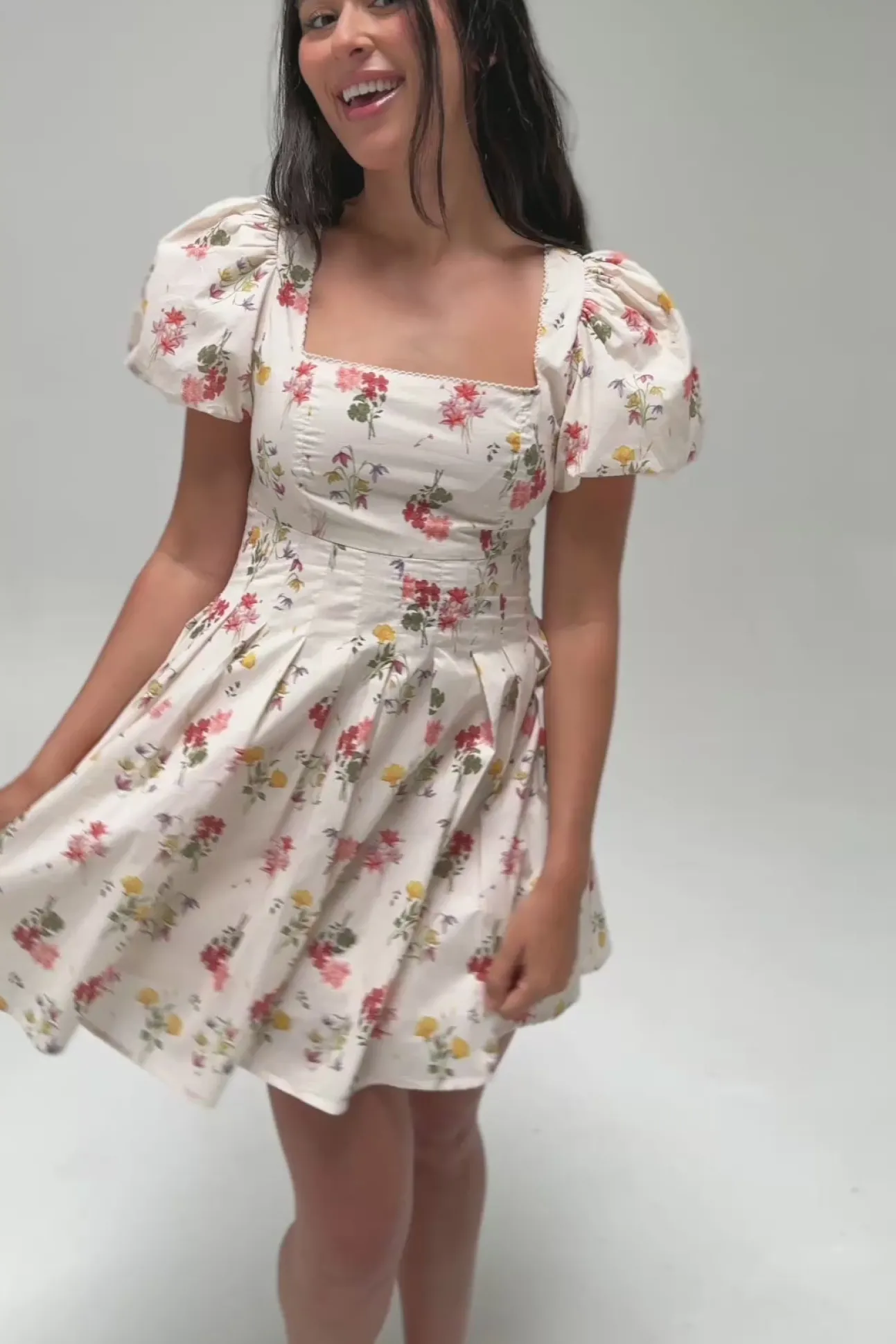 Bernice Floral Mini Dress