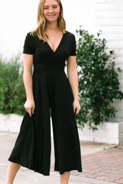 Brenda Short Sleeve Jumpsuit