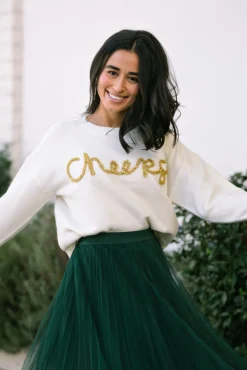 Candice Cheers Knit Sweater