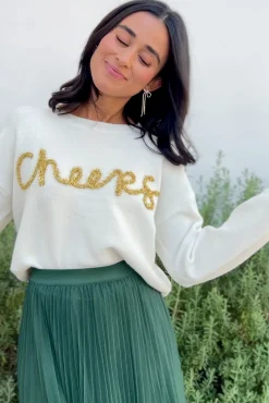 Candice Cheers Knit Sweater
