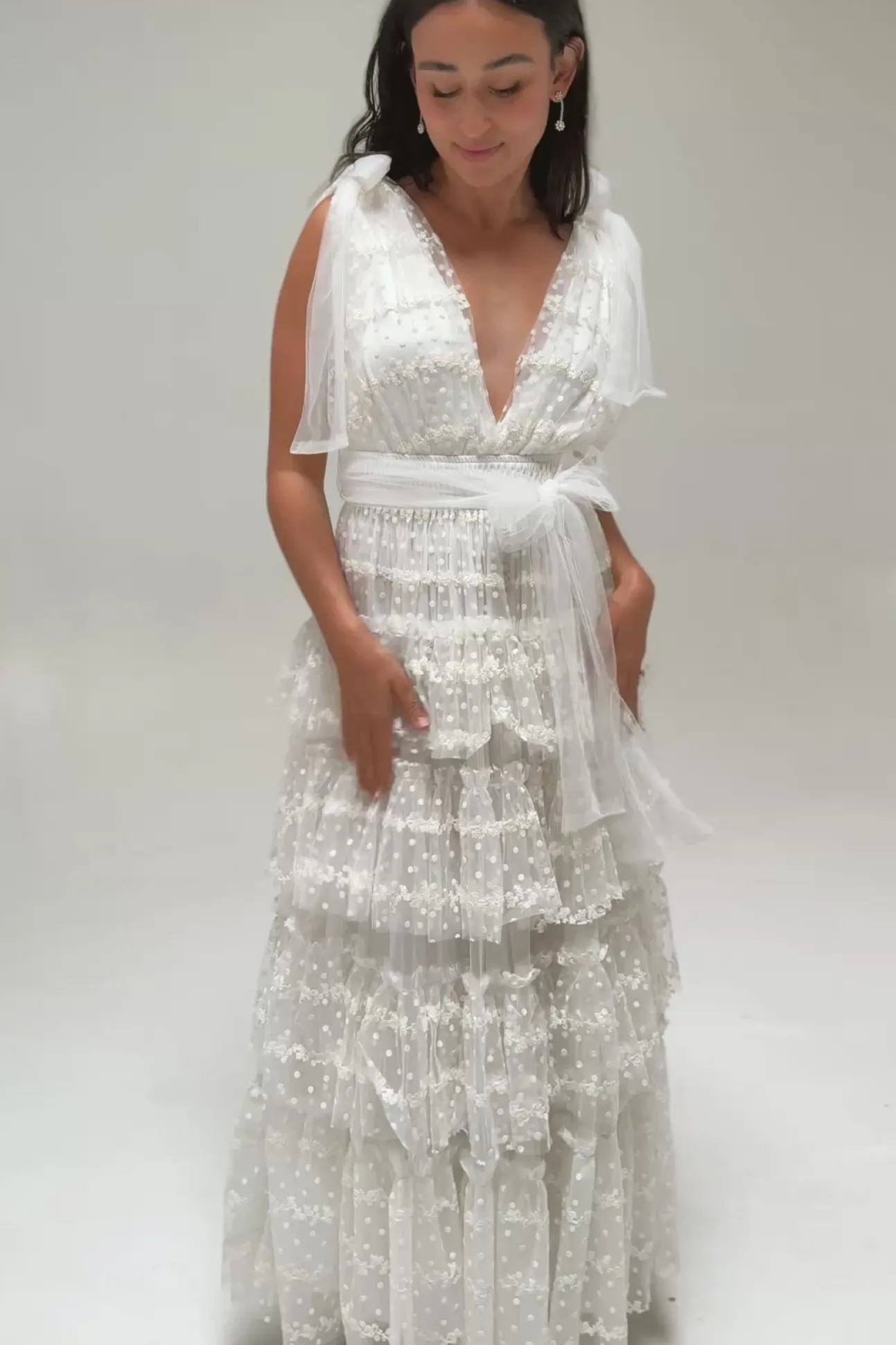 Carina Tulle Maxi Dress