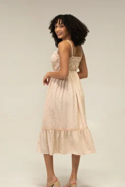Caroline Floral Midi Dress