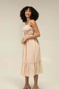 Caroline Floral Midi Dress