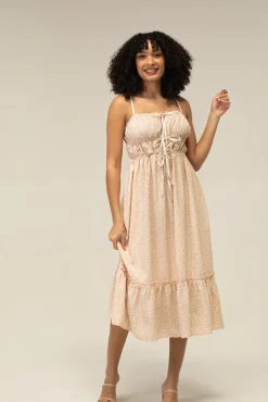 Caroline Floral Midi Dress