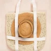 Carolyn Raffia Hat Tote