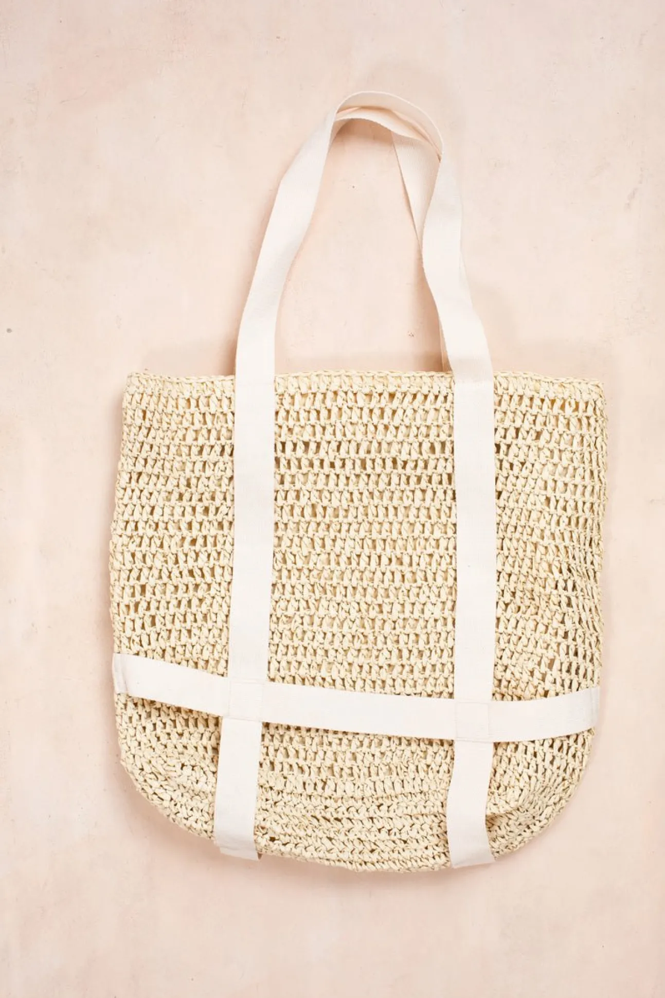 Carolyn Raffia Hat Tote