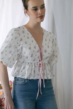 Cassie Puff Sleeve Top