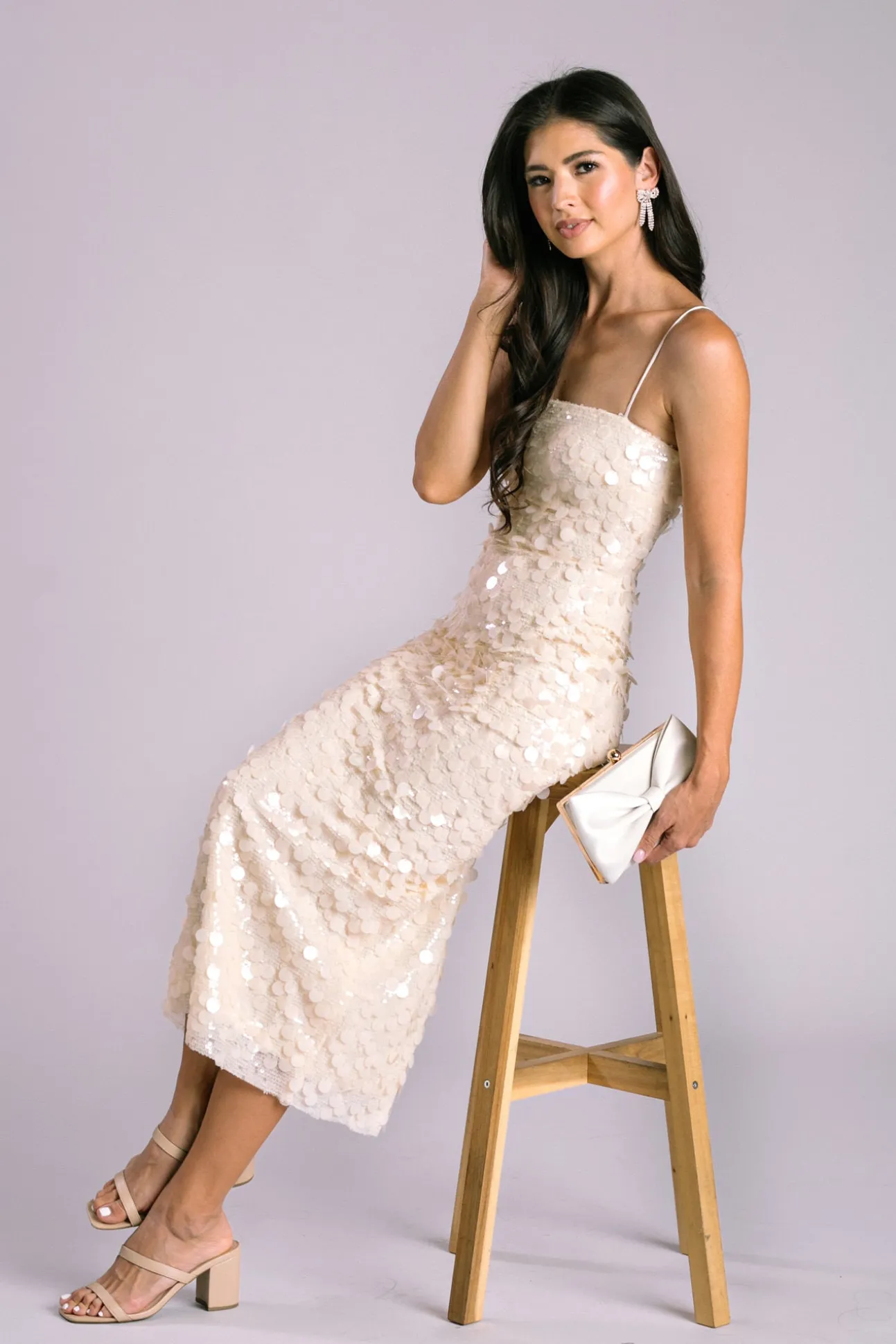 Charlize Sequin Maxi Dress