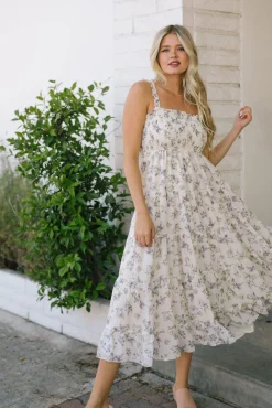 Christina Smocked Maxi Dress