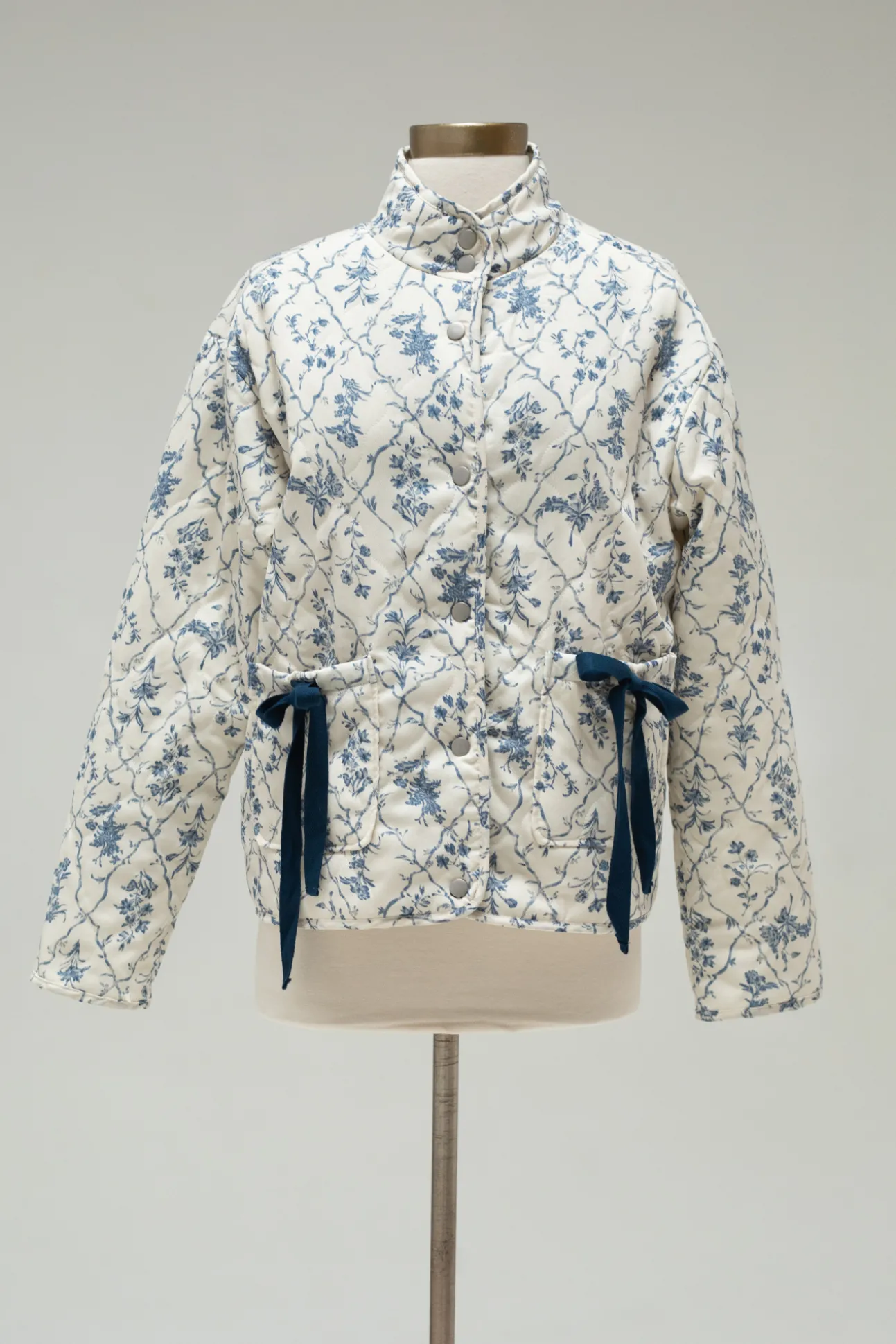Claire Floral Bow Jacket