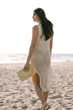 Clarke Sheer Knit Dress