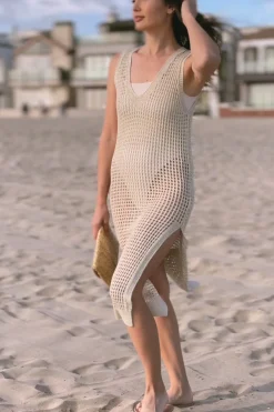 Clarke Sheer Knit Dress