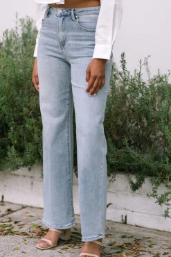 Cleo High Waist Wide Flare Jean