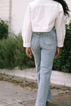 Cleo High Waist Wide Flare Jean
