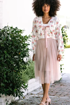 Cressida Floral Knit Cardigan