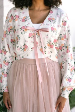 Cressida Floral Knit Cardigan