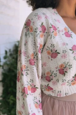 Cressida Floral Knit Cardigan