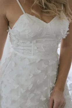 Dana Butterfly Mesh Dress