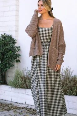 Dani Gingham Maxi Dress