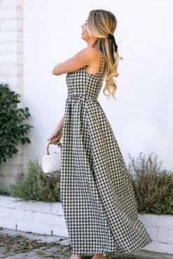 Dani Gingham Maxi Dress