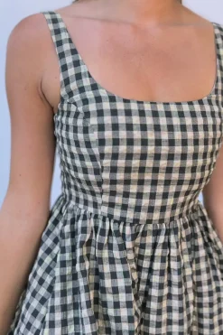Dani Gingham Maxi Dress