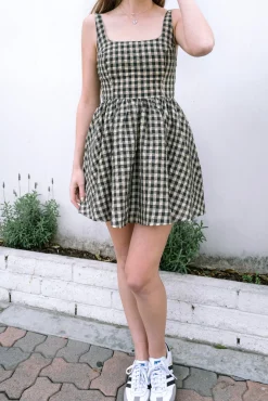 Dani Gingham Mini Dress