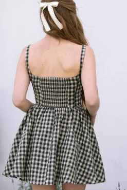 Dani Gingham Mini Dress