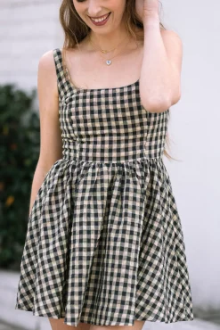 Dani Gingham Mini Dress
