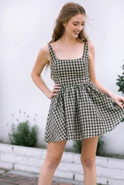 Dani Gingham Mini Dress