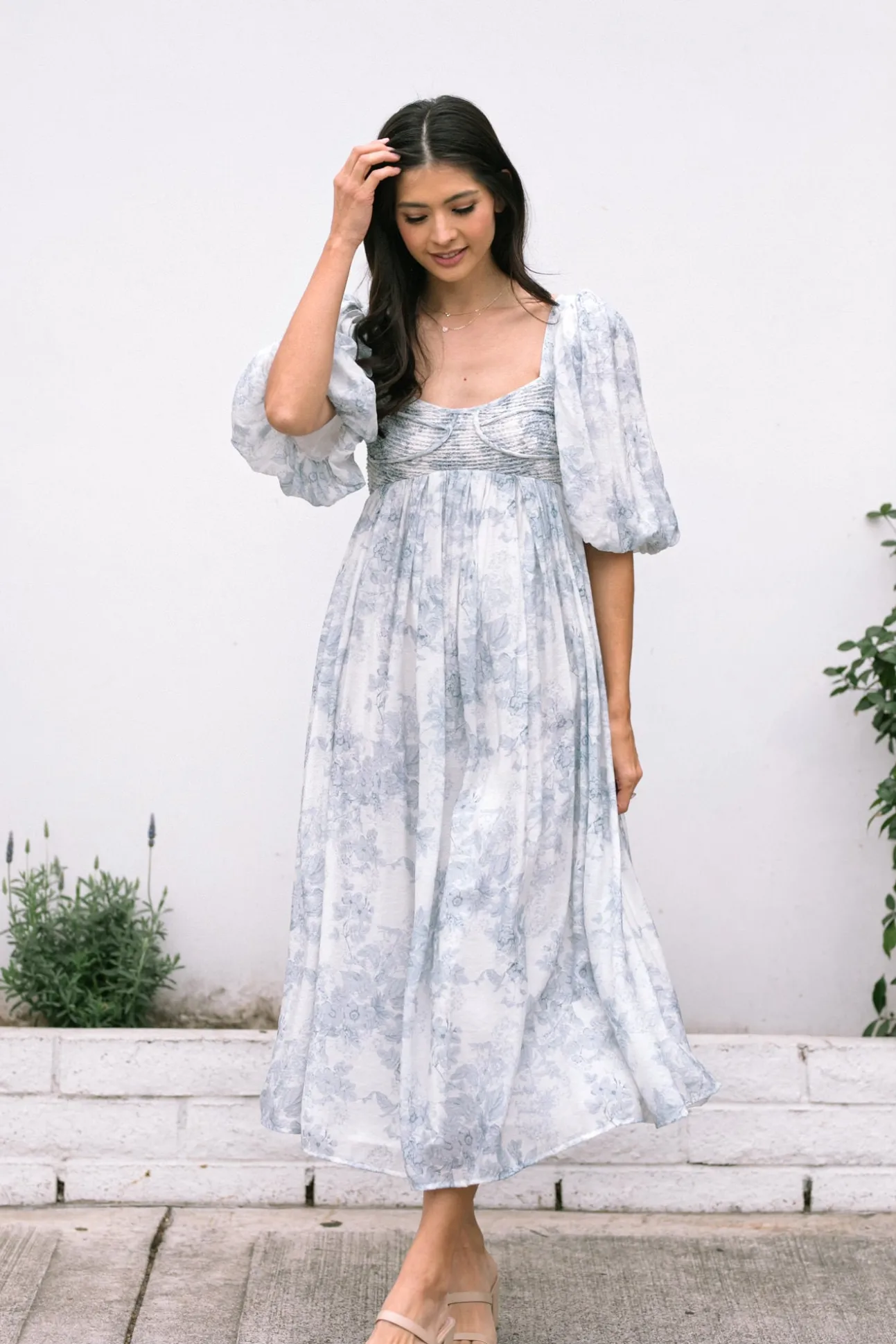 Danielle Floral Midi Dress