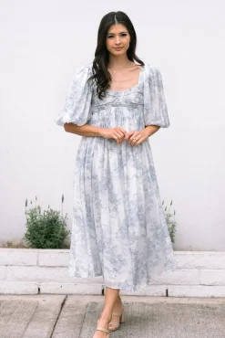 Danielle Floral Midi Dress