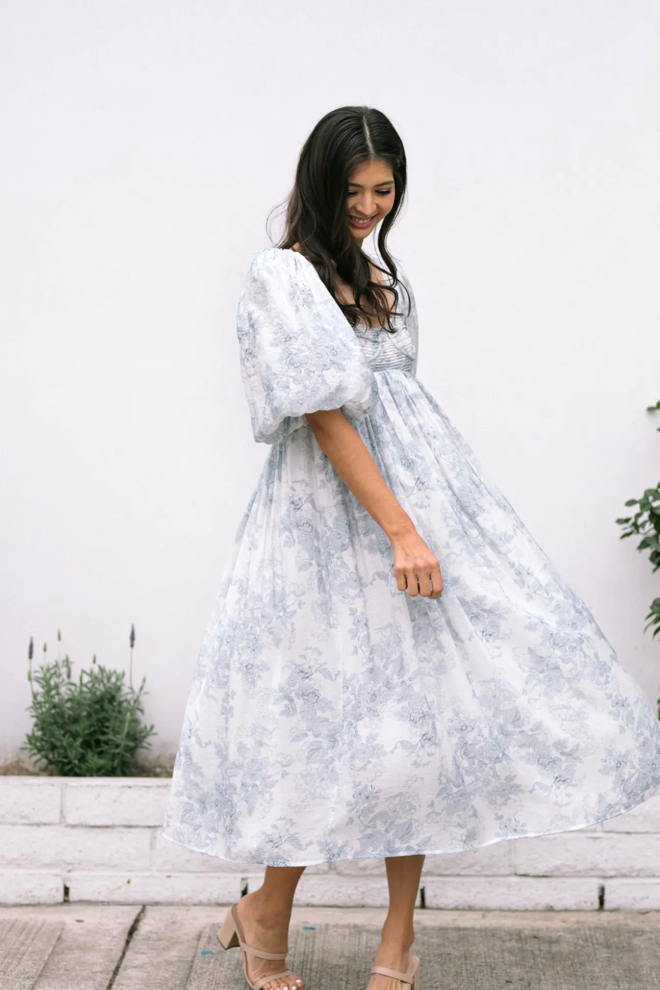 Danielle Floral Midi Dress